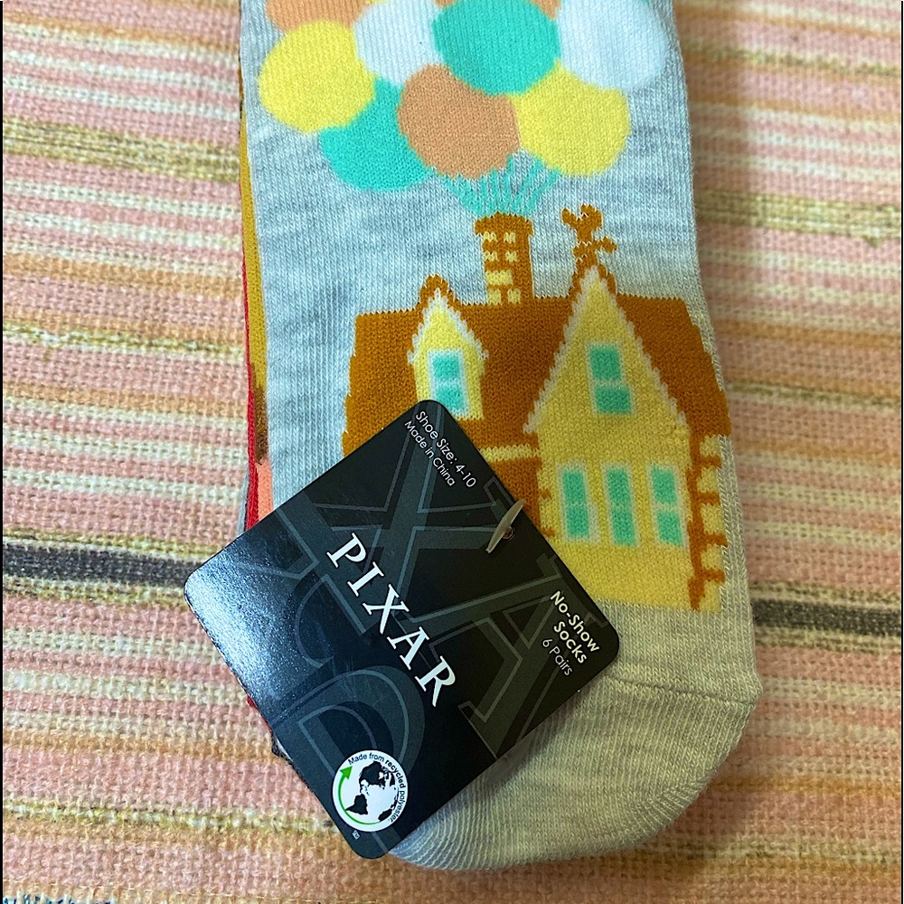 Women’s Pixar 6 pack Socks